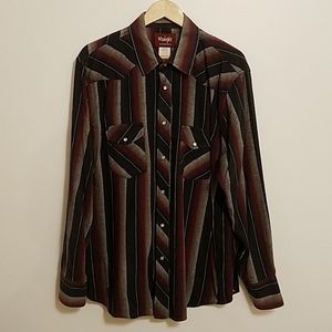 Vintage Wrangler Collared Button Up